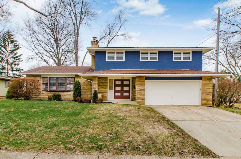 A Central Ohio home renovation by Upward Home Solutions.