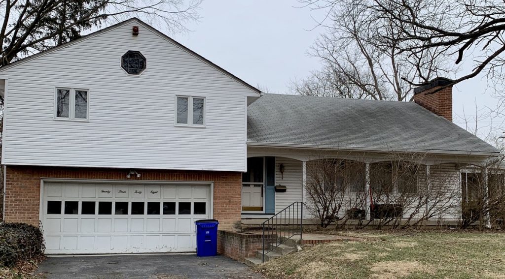 A two-story home in Ohio. 