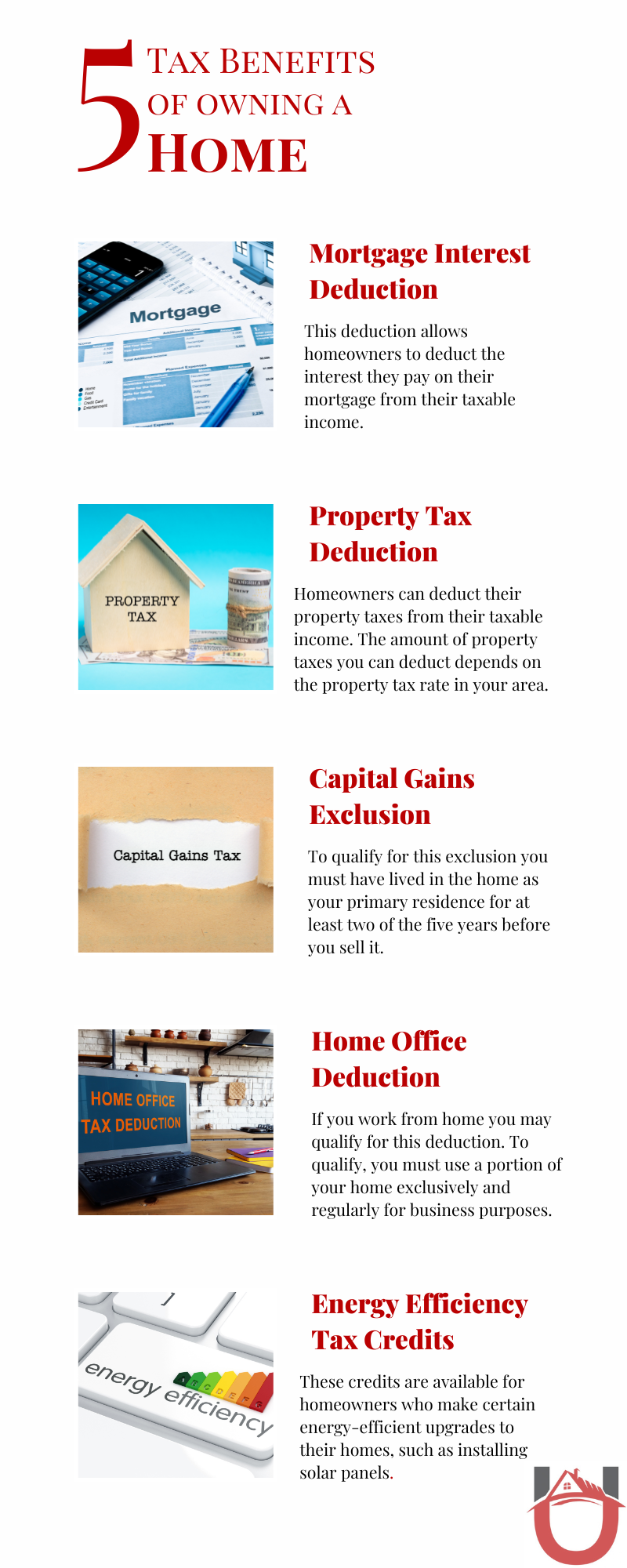 5 big tax benefits of owning a home upward home solutions